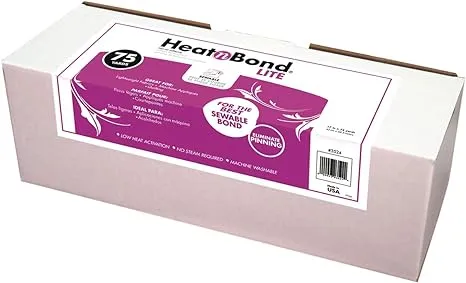 Heatnbond Lite Iron-On Adhesive-White 17"X75yd