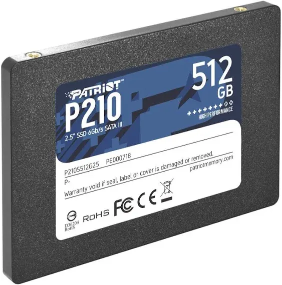 Patriot 256GB P210 Sata III 2.5" SSD