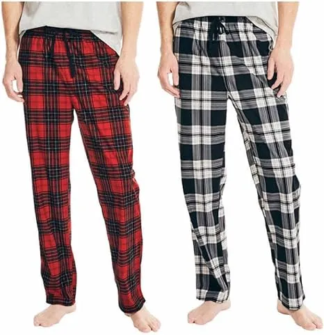 The Quality Masters Nautica Men’s Sleepwear Soft Fleece Pajama Lounge Pants with ...