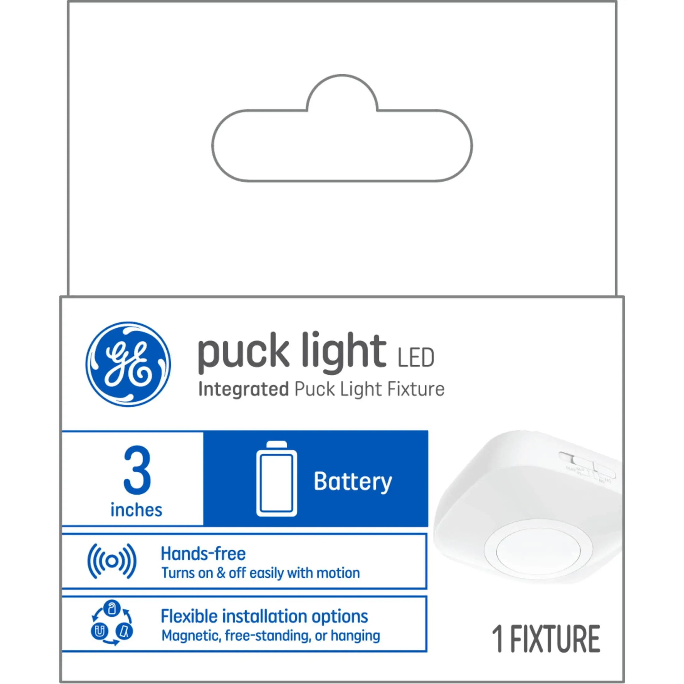 GE LED BP Puck Light