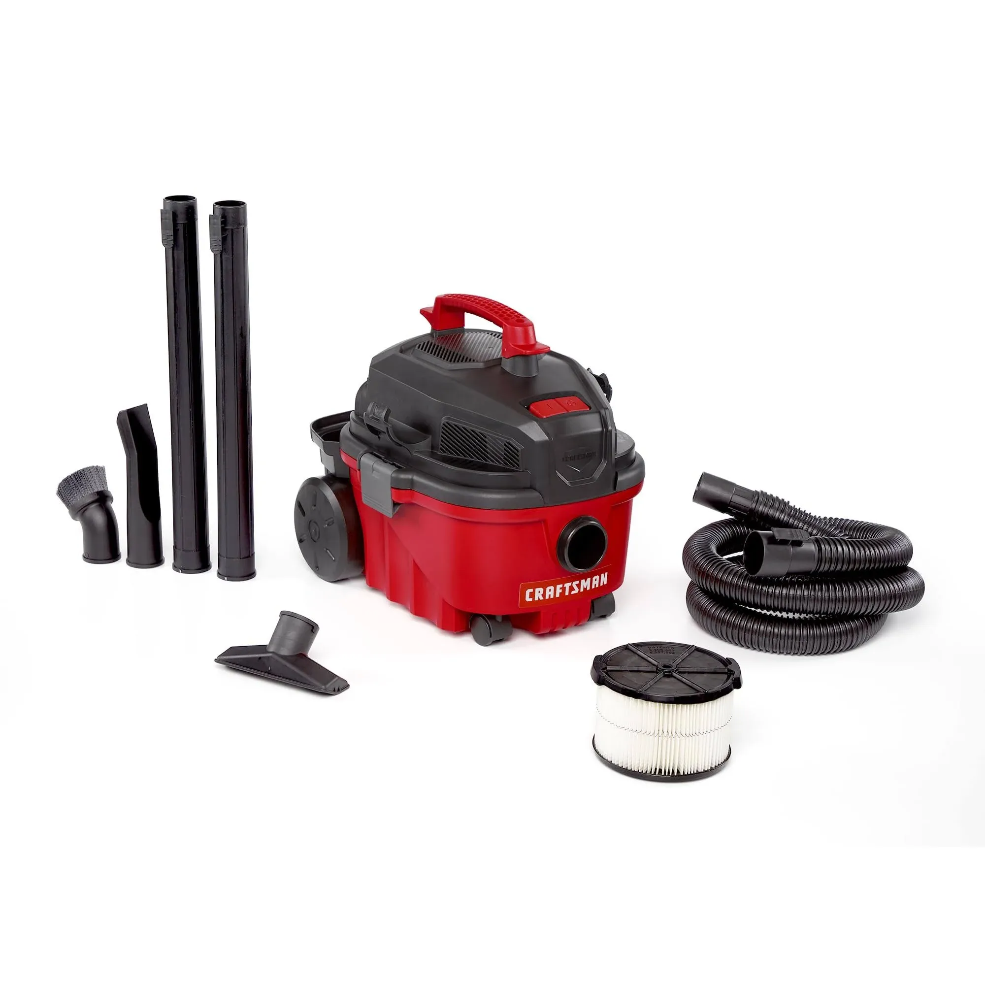 Craftsman CMXEVBE17040 4 Gal Corded Wet/Dry Vacuum 120 V 5 HP