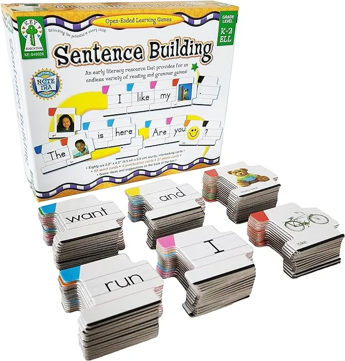 Key Education Sentence Building Game