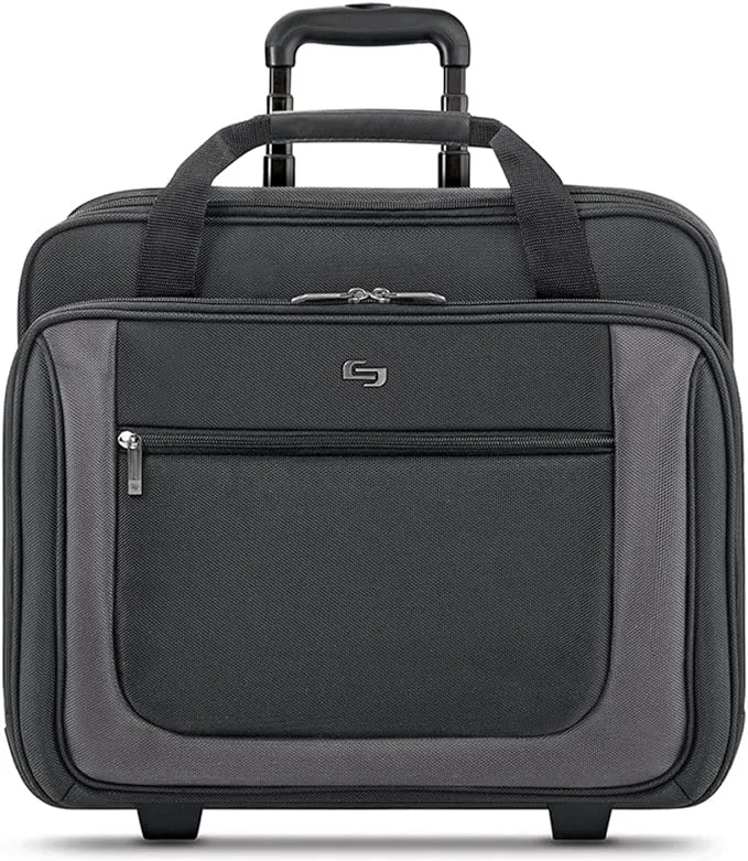 Solo Bryant Rolling Laptop Bag, Lagoon