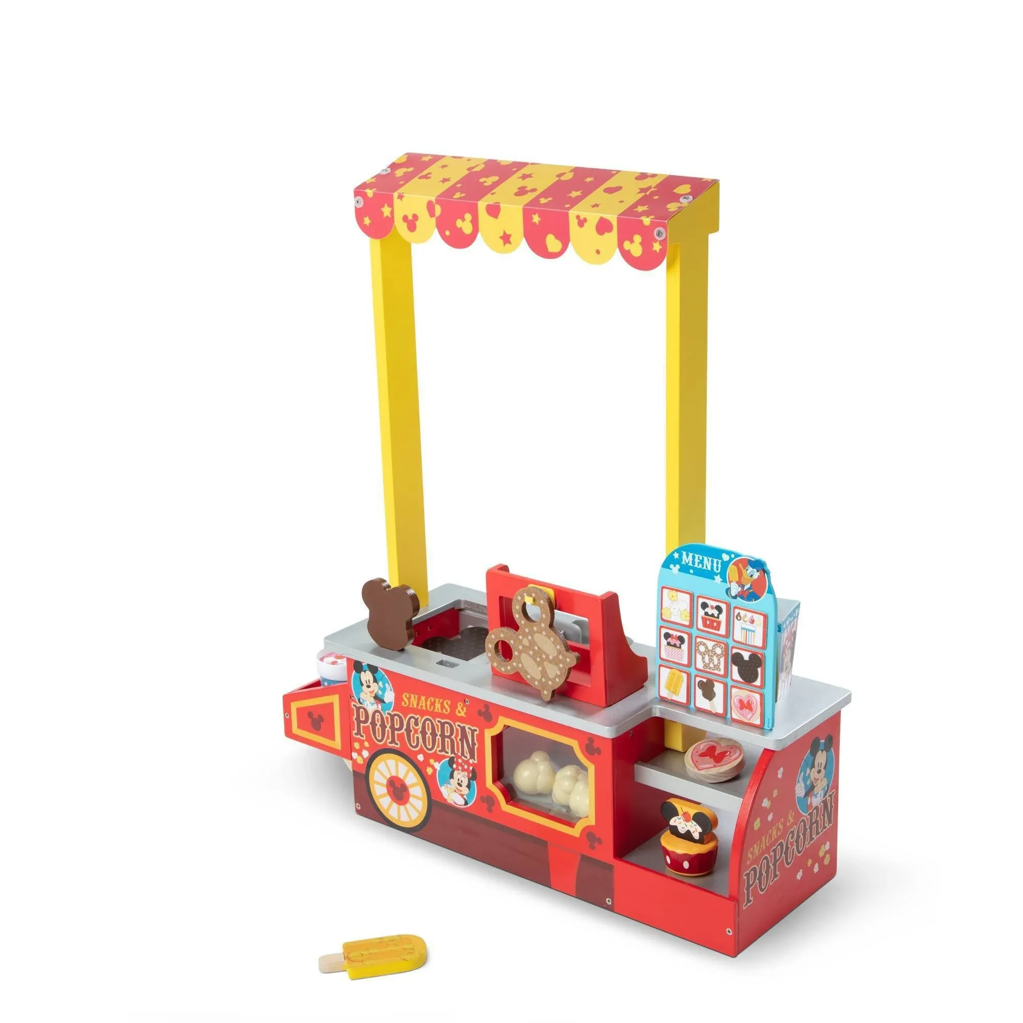 Disney Open Box - Melissa & Doug Snacks & Popcorn Wooden Pretend Play