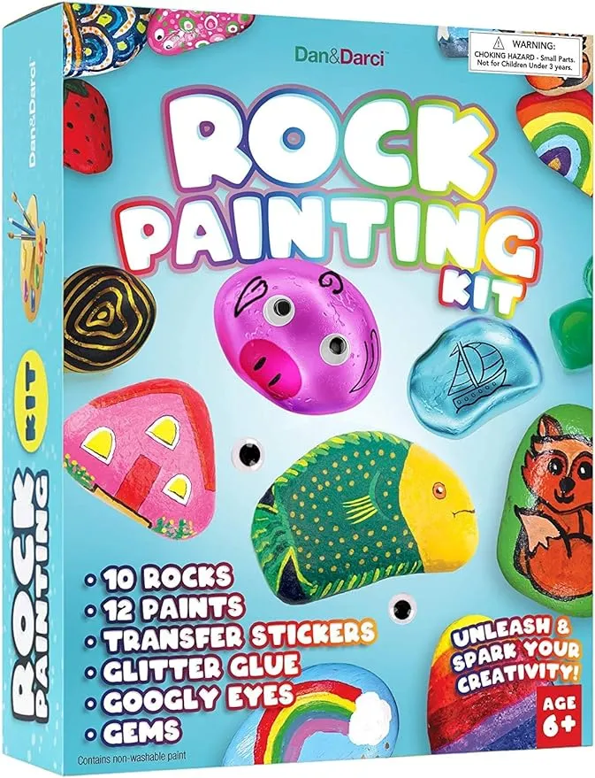 Dan & Darci Rock Painting Kit