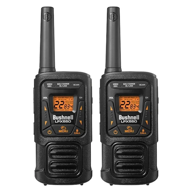 Bushnell Bushnell Adventure 2-watt 60-channel Frs Walkie-talkie Pair, Black, Lpx550 | SHXBSLPX550