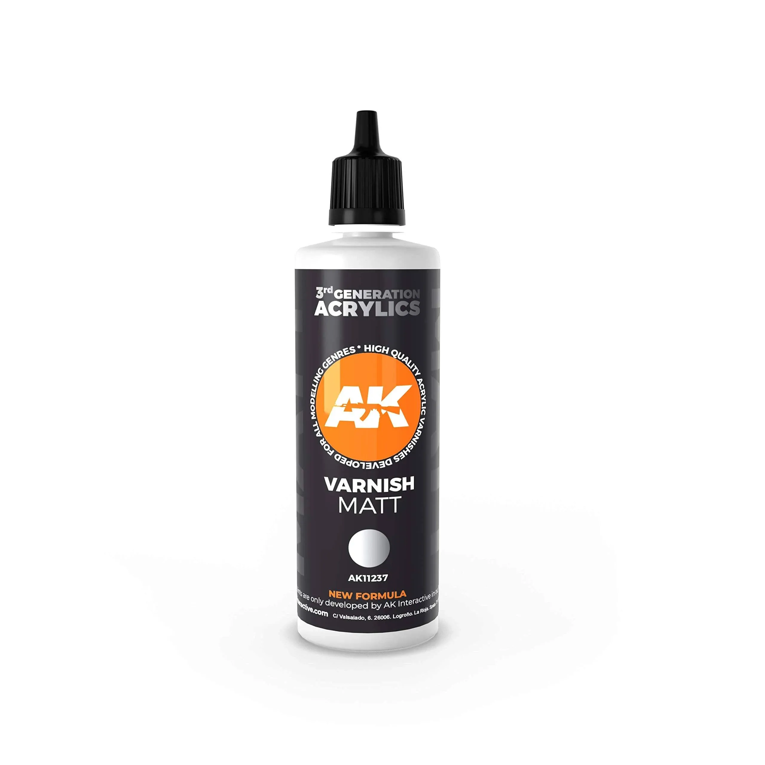 AK-Interactive 3rd Gen Matt Varnish 100ml - Model Building Paints and Tools # 11237