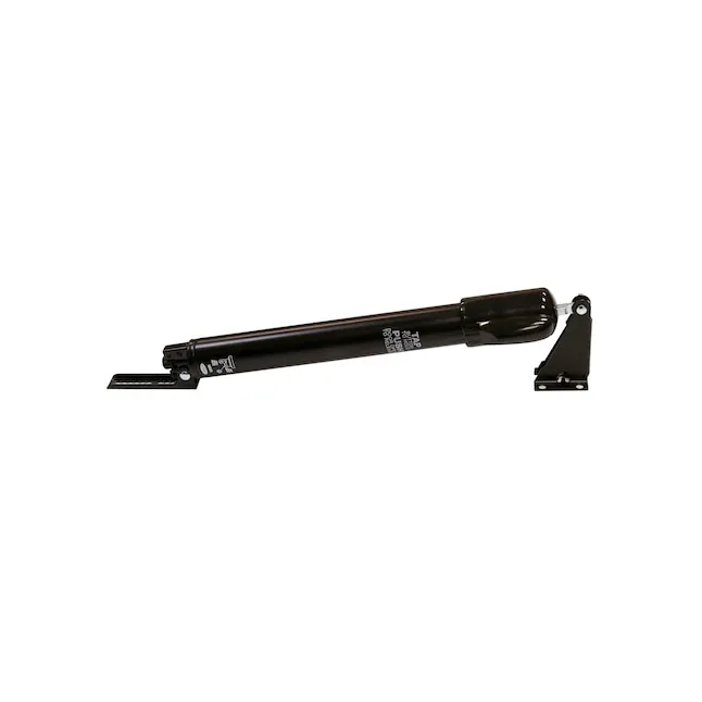 Larson Aluminum Pneumatic Door Closer, Black