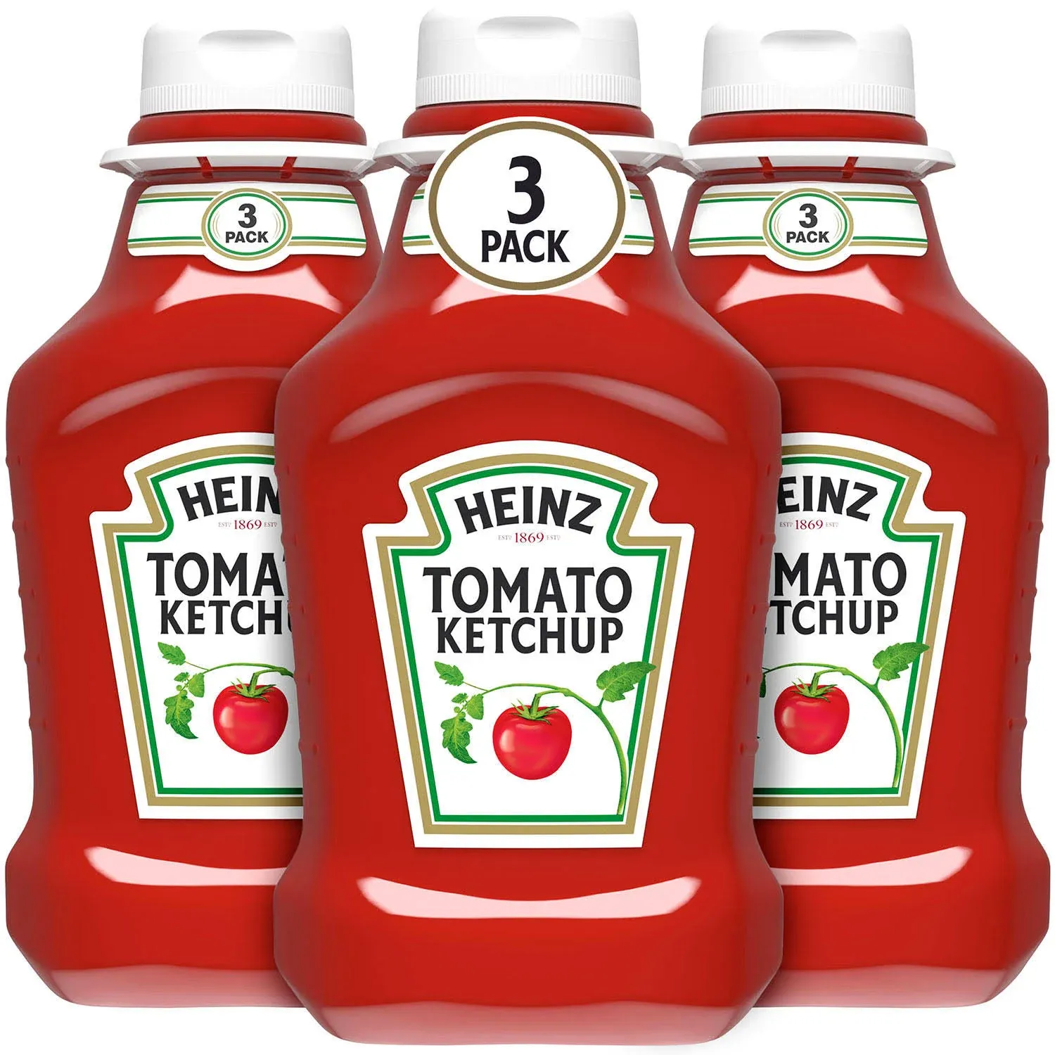 Heinz Simply Heinz Ketchup, 3 x 44 oz