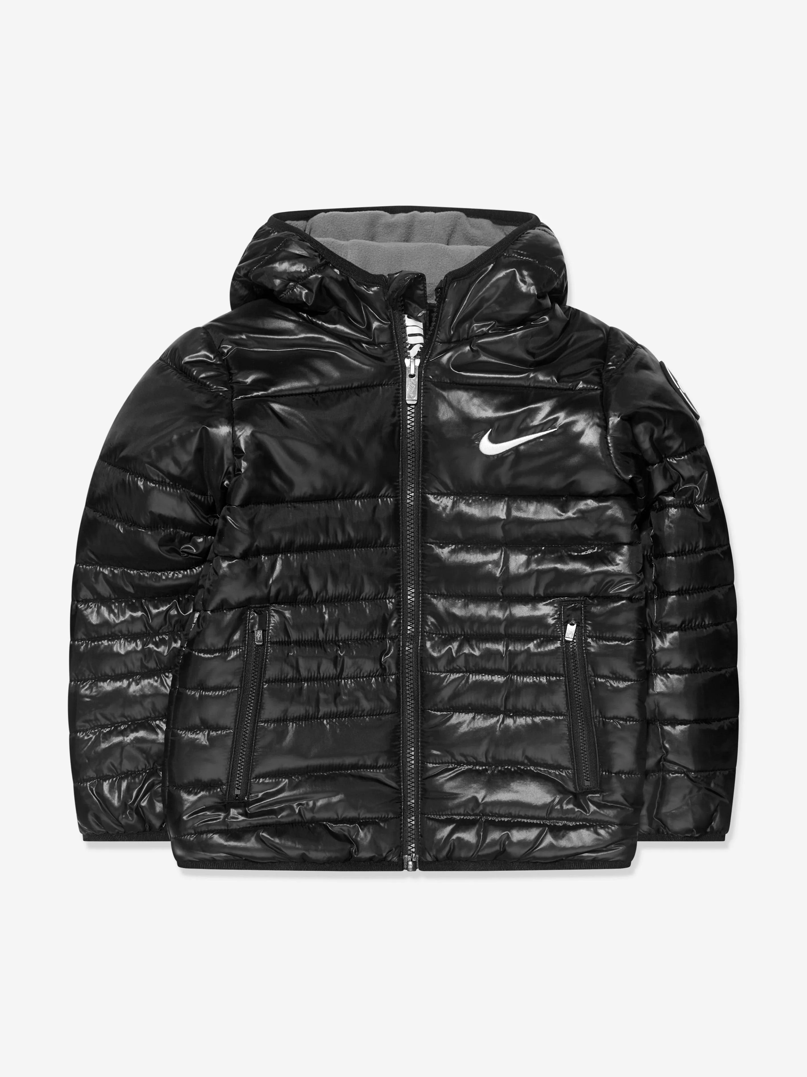 Nike Boys' Midweight Hooded Puffer Jacket