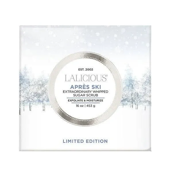 Lalicious Extraordinary Whipped Sugar Scrub - 16 oz - Apres Ski (Limited Edition)