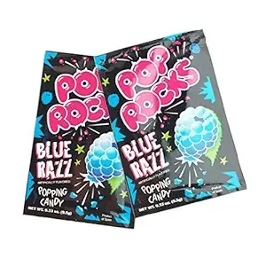 POP ROCKS Popping Candy, Blue Raspberry, 24 Count