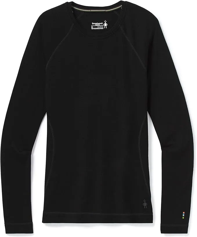 Smartwool Classic Thermal Merino Base Layer Crew - Women's Black / XL