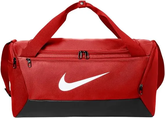 Nike Brasilia Small Duffel (University Red)