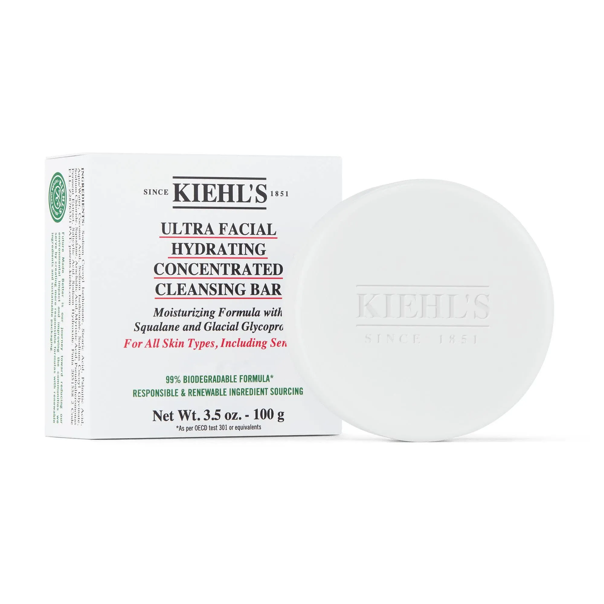 Kiehl's Ultra Facial Hydrating Concentrated Cleansing Bar