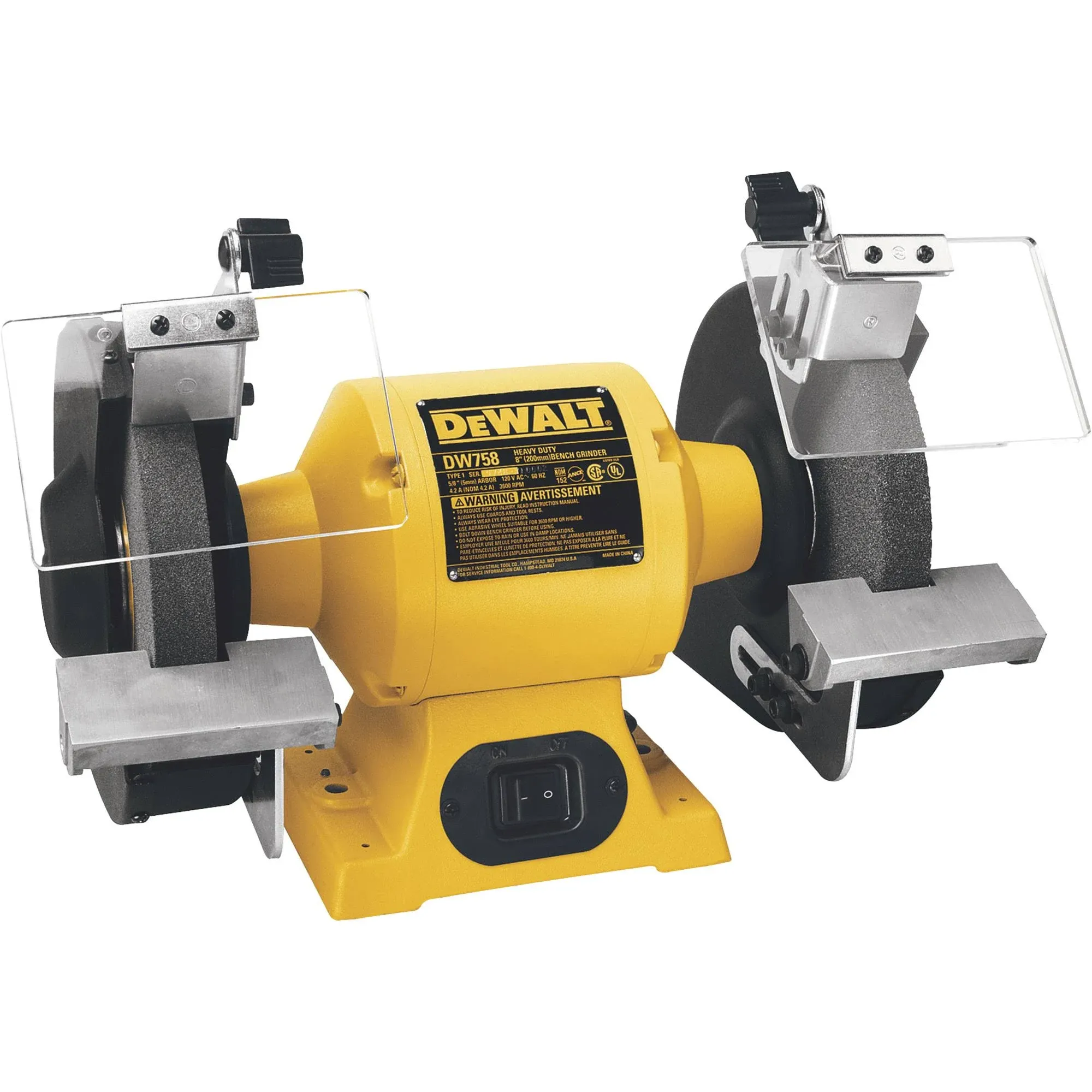 DeWALT DW756 6&quot; Corded Heavy Duty Cast Iron Bench Grinder