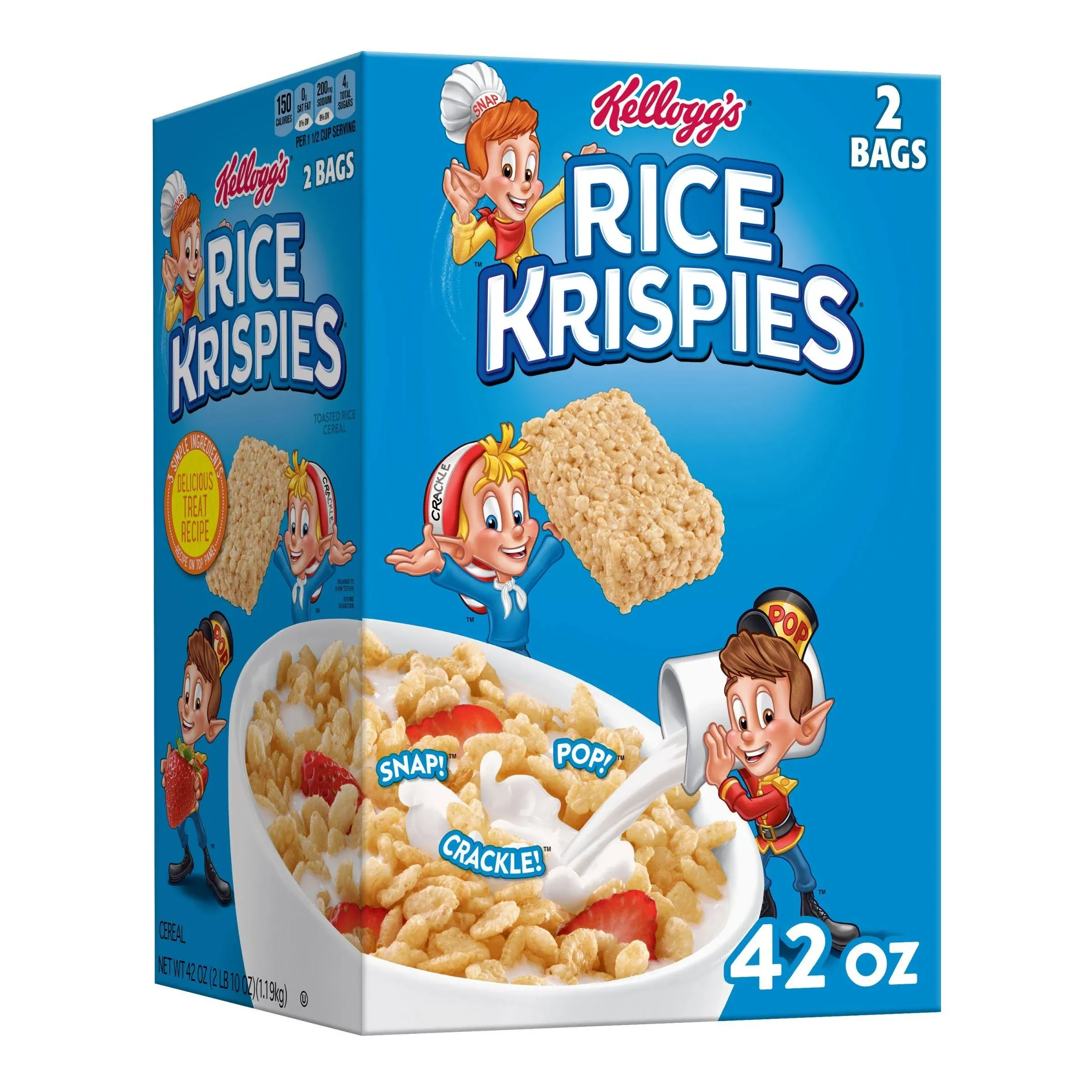 Kellogg&#039;s Rice Krispies Breakfast Cereal (42 oz., 2 pk.)