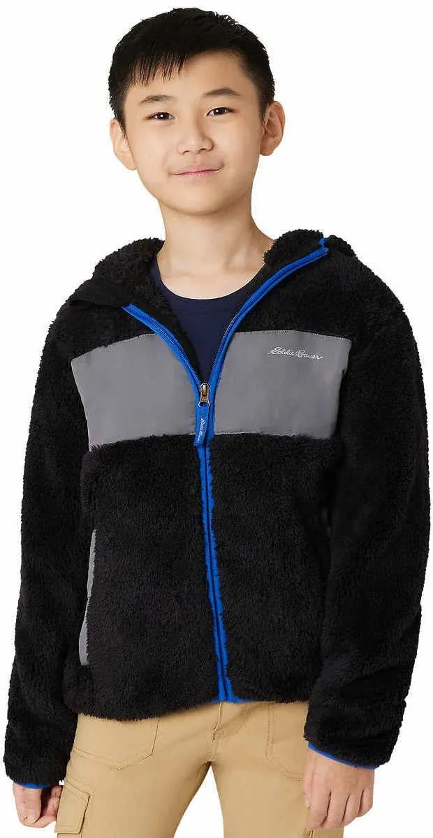 NEW! BOYS EDDIE BAUER FLEECE JACKET! EDDIE BAUER BOYS HOODED FLEECE! VARIETY