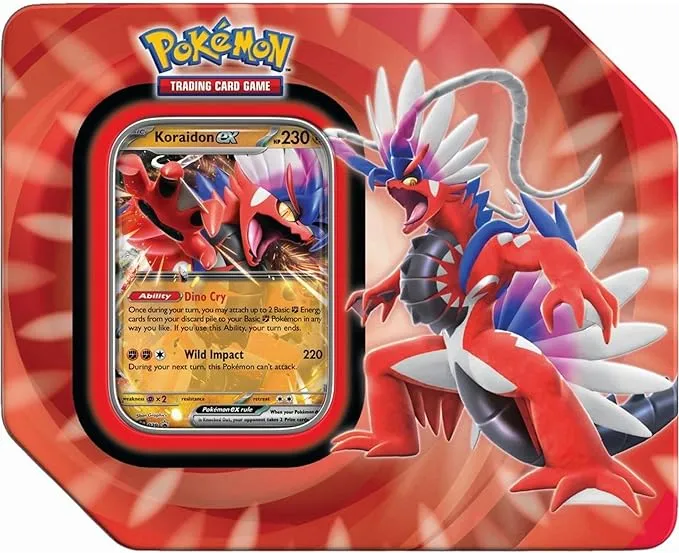 Pokemon TCG: Paldea Legends Summer Tin - Koraidon