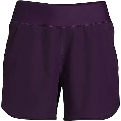 Women's 5" Quick Dry Swim Shorts with Panty | Lands' End