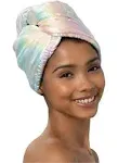 Kitsch Aura Satin-Wrapped Microfiber Hair Towel