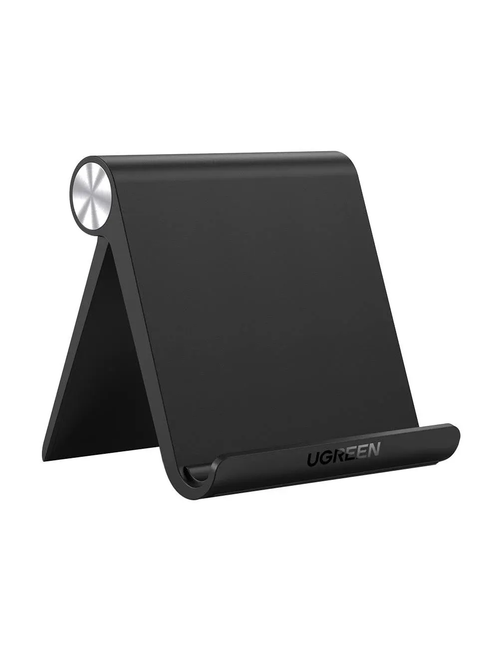 UGREEN Tablet Stand Holder Adjustable Portable Desktop Dock Office Compatible for iPad 10.2/iPad Pro 11 Inch/iPad 9.7/iPad Mini 5/4/3/2/iPad Air/iPhone 16/15/14/13/12 Black