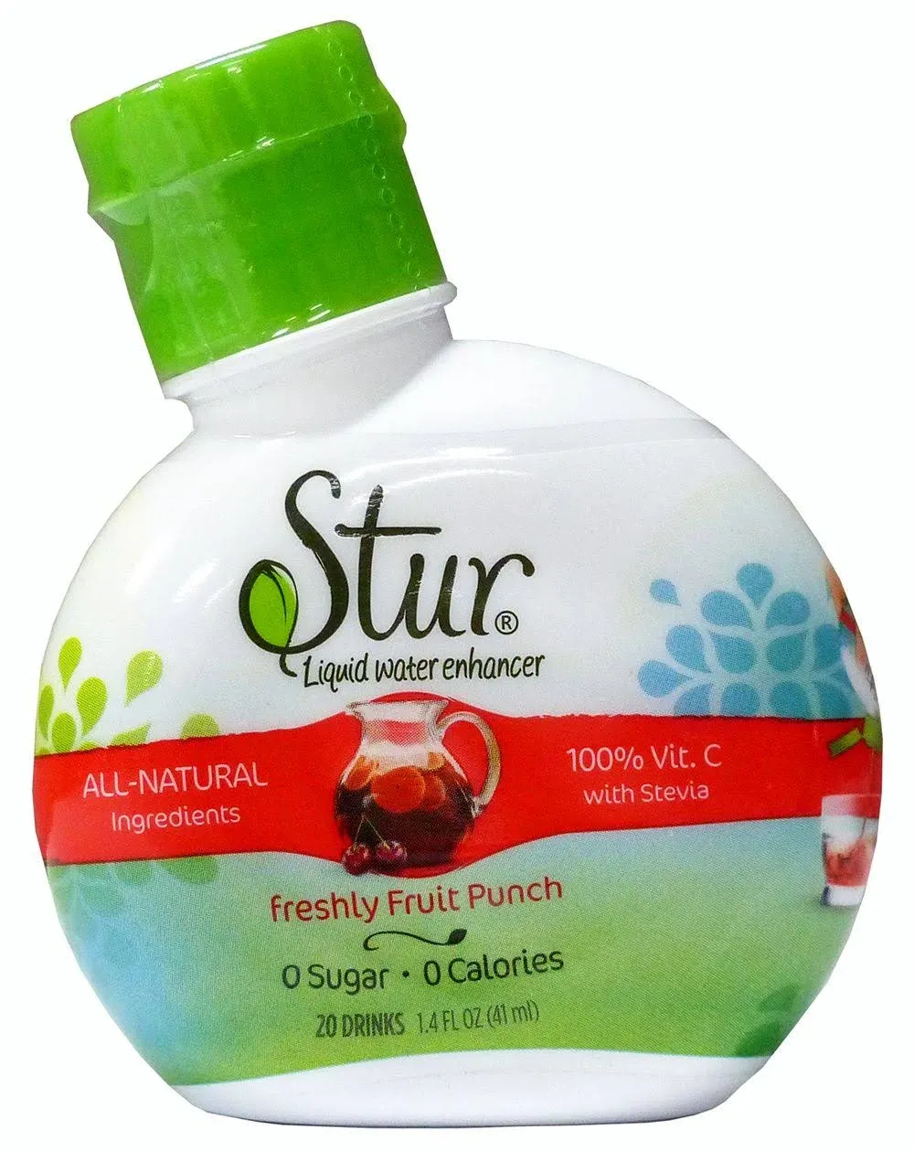 Stur Freshly Fruit Punch Liquid Water Enhancer 1.62 fl oz