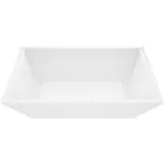 VIGO Vinca 18 inch L x 13.75 inch W Over the Counter Freestanding Matte Stone Rectangular Vessel Bathroom Sink in Matte White - Sink for Bathroom VG04007