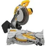 dewalt 15 amp corded 10in compound single bevel miter saw