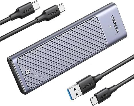 Carcasa M.2 Nvme Sata Ssd Aluminio 10Gbps Usb C Soporte Uasp