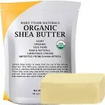 Mary Tylor Naturals Organic Shea Butter, 16oz USDA Certified, Raw, Unrefined,...