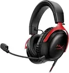 HyperX Cloud III - Gaming Headset (Black/Red)