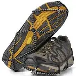 Yaktrax Walk Winter For Snow &amp; Ice Lightweight Coil Design Traction Black Large