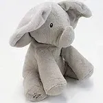 NEW BABY GUND Flappy Elephant Peekaboo Sing Play Animated Soft Toy Plush Gift