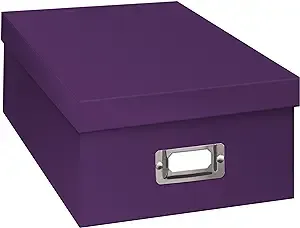 Pioneer Photo Albums Photo Storage Box (Bright Purple)