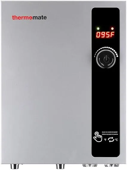 Tankless Water Heater Electric 27Kw 208~240 Volt, Thermomate on Demand Instant E