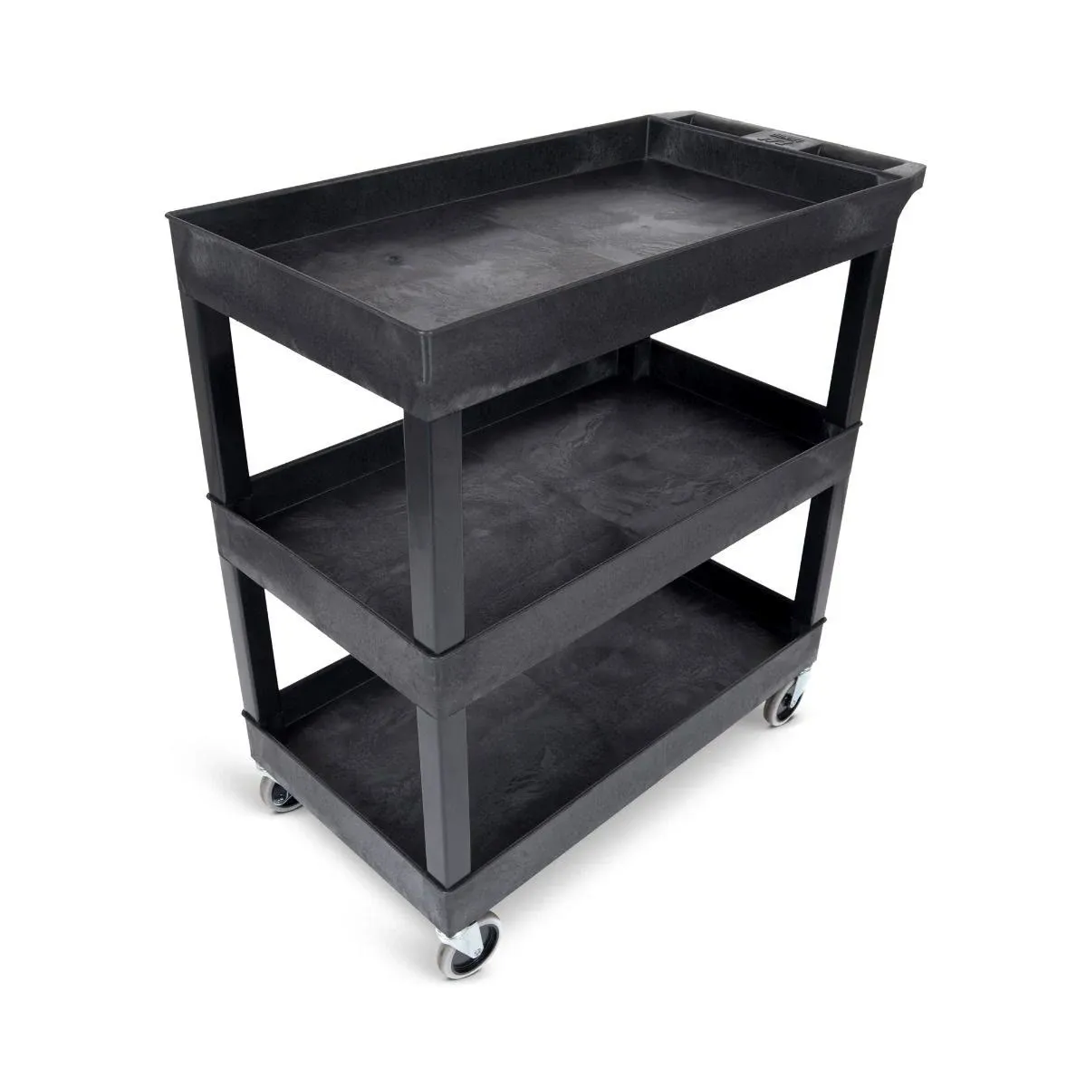 Stand Steady Tubstr 3 Shelf Utility Cart | Heavy Duty Service Cart Supports Up |