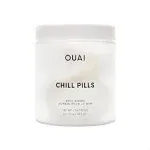 OUAI Chill Pills - Bath Bombs Scented with Jasmine and Rose - Safflower, Hemp Seed & Jojoba Oil to Improve Texture, Calm & Moisturize Dry Skin - Includes 6 Relaxing Bath Bombs (1.5 Oz Each)