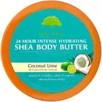 Tree Hut 24 Hour Intense Hydrating Shea Body Butter, Coconut Lime, 7 Ounce