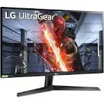 LG UltraGear FHD 27-Inch Gaming Monitor 27GN800-B, IPS 1ms (GtG) with HDR 10 Compatibility, NVIDIA G-SYNC, and AMD FreeSync Premium, 144Hz, Black