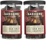 Sanders Dark Chocolate Sea Salt Caramels - 36 oz (Value 2 Pack)