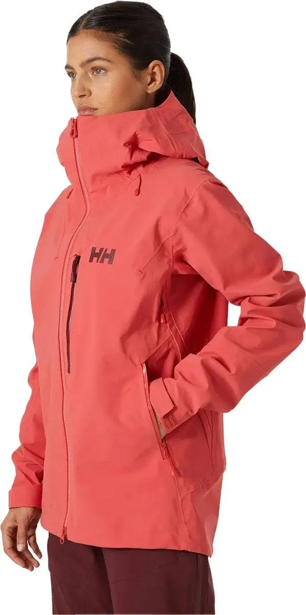 Helly Hansen Women’s Verglas Backcountry Ski Shell Jacket Grey S