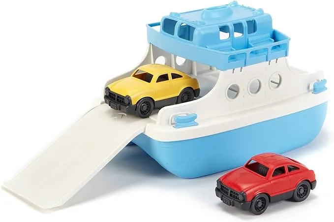 Green Toys Ferry Boat with Cars