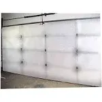 NASA Tech White Reflective Foam Core 2 Car Garage Door Insulation Kit