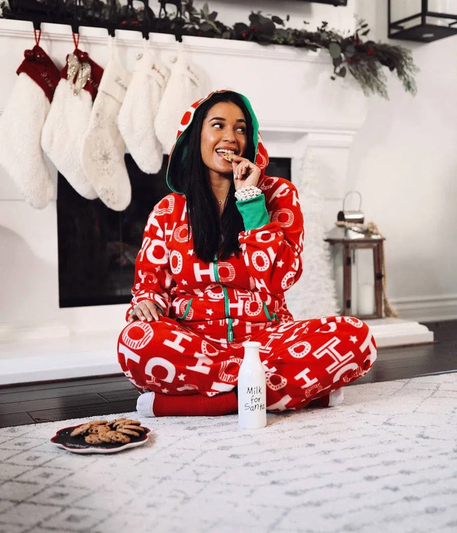 Men's Adult Tipsy Elves Christmas Onesies for