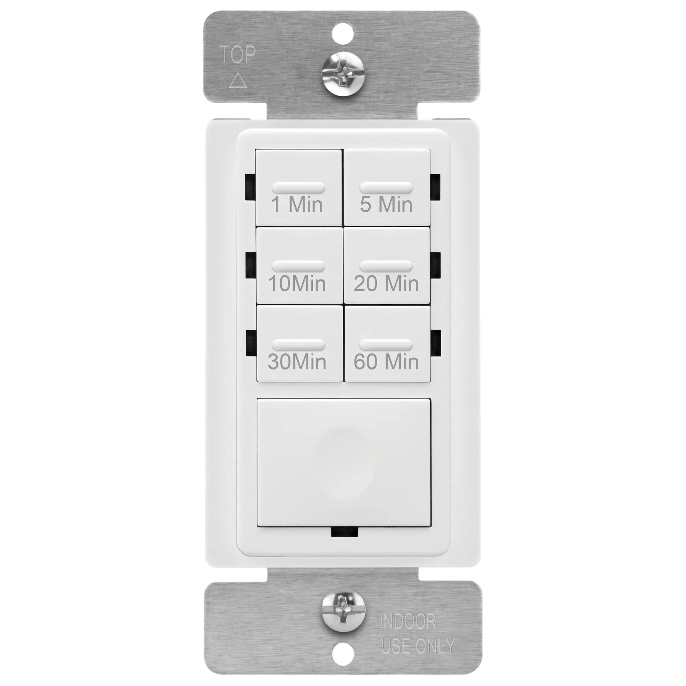 Enerlites 1-Hour Countdown Timer Switch for Bathroom Fans, Heaters, Lights