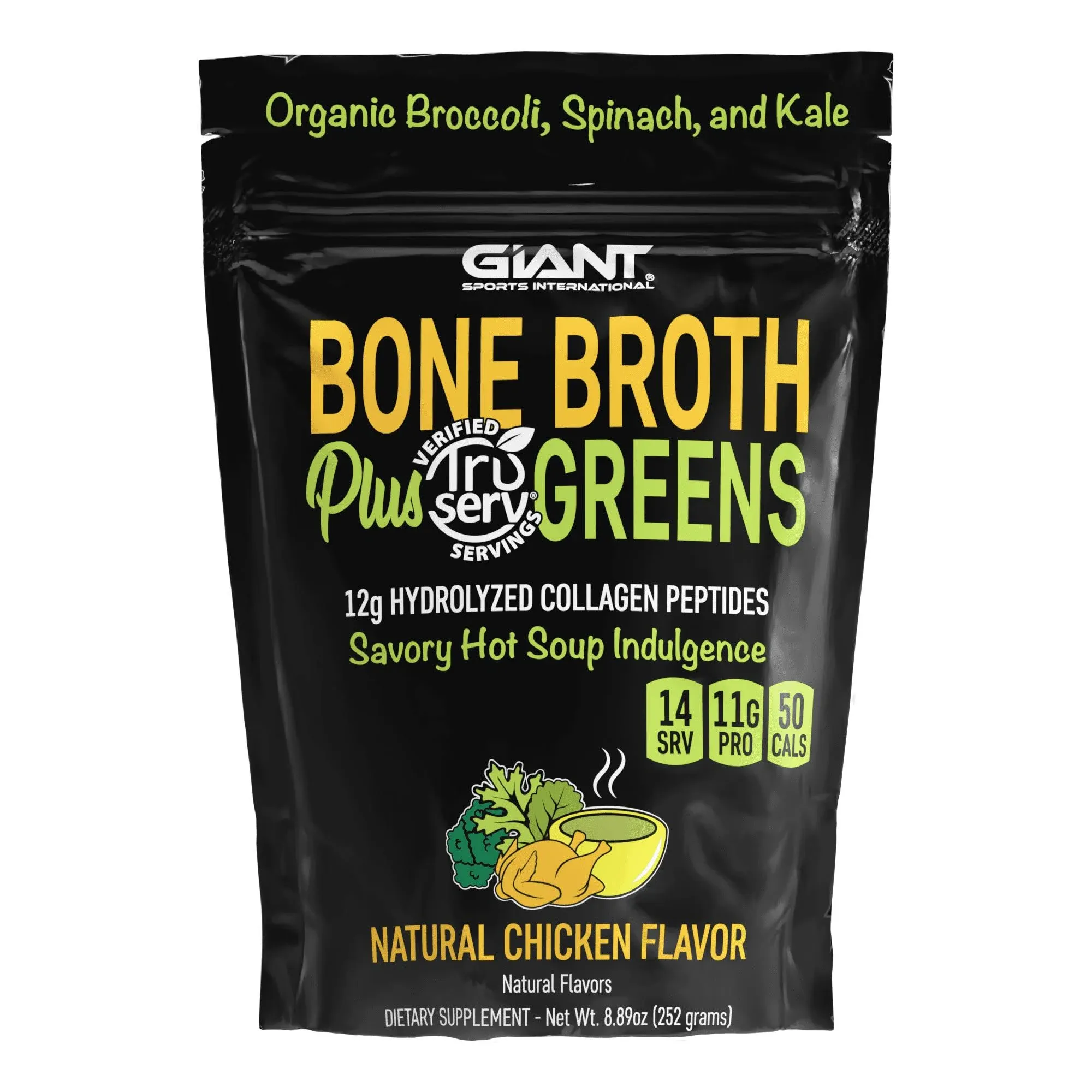 Giant Sports Bone Broth Plus Greens