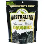 Wiley Wallaby Australian Gourmet Black Licorice - 10.5 oz pack