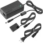 Kimaru ACK-E18 DR-E18 DC Coupler LP-E17 Dummy Battery AC Power Adapter Kit... 