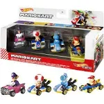 Hot Wheels Mario Kart Vehicle 4-Pack